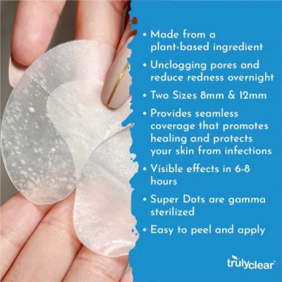 Truly Clear Acne Zone Patches, 10 Count, 3 Sizes In Multi