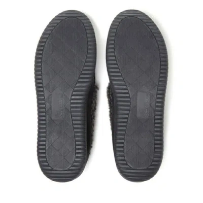 Dearfoams Alexander Microsuede Moccasin Slipper In Black