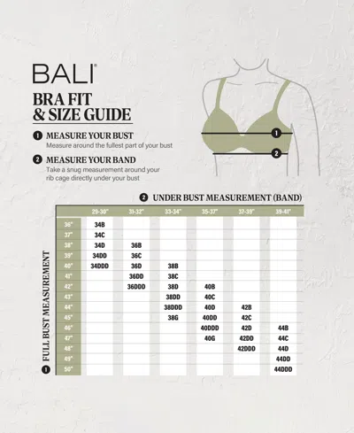 Bali Women's One Smooth U Comfort Stretch Lace Uw Df0084 In Red