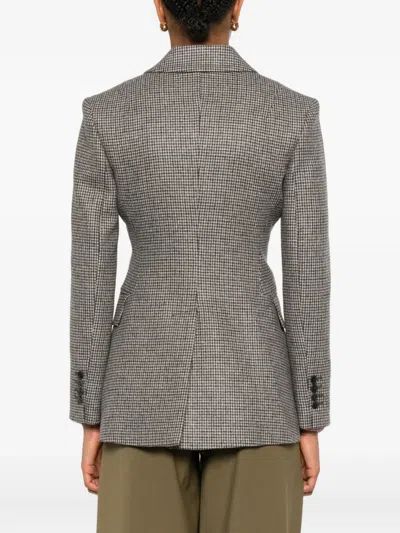 P.a.r.o.s.h Giacca Double-breasted Jacket In Brown