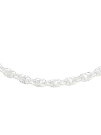 Tory Burch Delicate Gemini Necklace In Silver