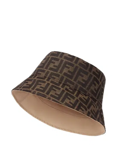 FF图案双面渔夫帽