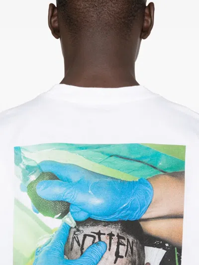 44 Label Group Tattoo T-shirt In White