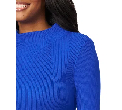 Melissa Paige Womens Mock Neck Rib Knit Sweater Pxs Xl In Red