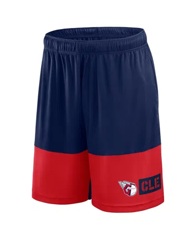 Fanatics Men's Navy Cleveland Guardians Best Of The Best Shorts In Blue