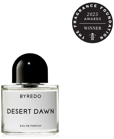 Byredo Desert Dawn Eau De Parfum Spray, 1.6 Oz. In Transparent