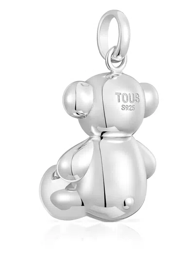 Tous Bear Pendant In Silver