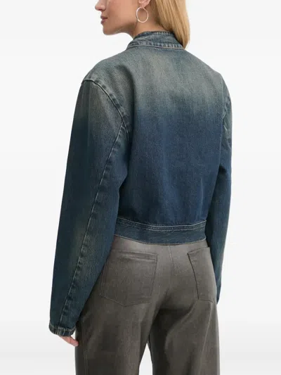 Won Hundred Zip-up Denim Jacket In Blue