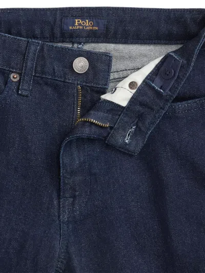 Polo Ralph Lauren Five-pocket Flared Jeans In Blue