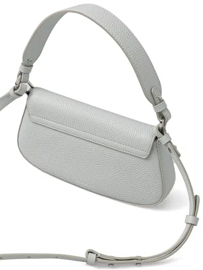 Coccinelle Myrtha Houlder Bag In Gray