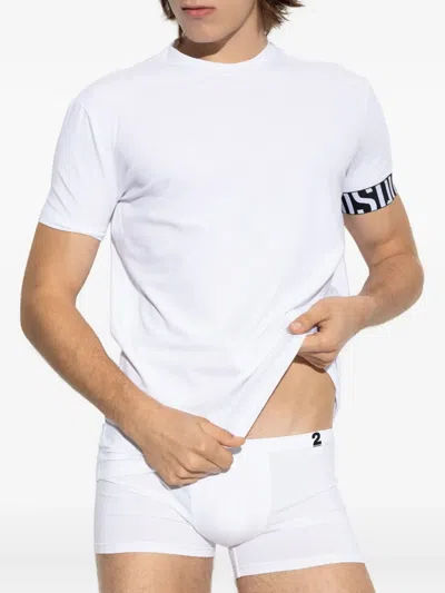 Dsquared2 Mens Technicolor T-shirt In White In White