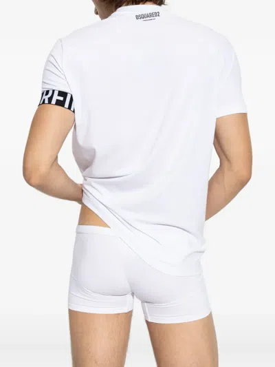 Dsquared2 Mens Technicolor T-shirt In White In White