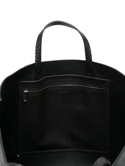 Rick Owens Double-handle Tote Bag In Black
