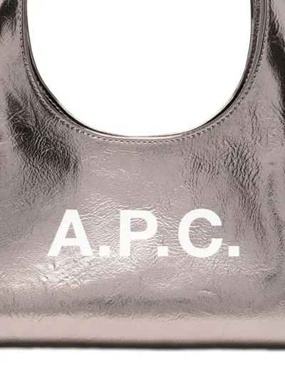 Apc A.p.c. Baby Ninon Shoulder Bag In Neutral