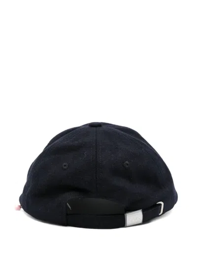 Kenzo Logo-plaque Baseball Cap In Blue