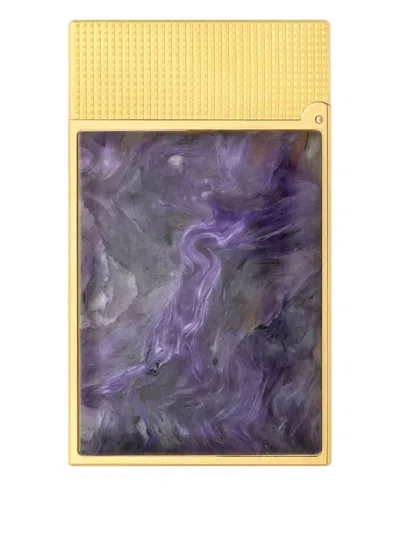 St Dupont Gold-plated Lighter In Multi