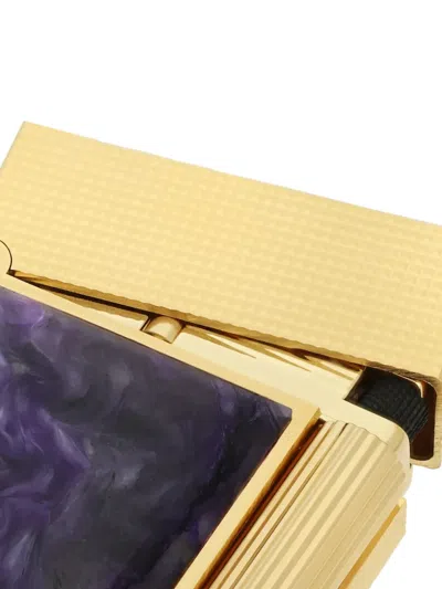 St Dupont Gold-plated Lighter In Multi