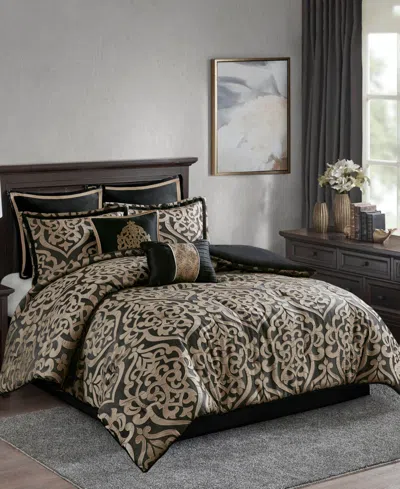 Madison Park Odette Jacquard 8-pc. Comforter Set, California King In Multi