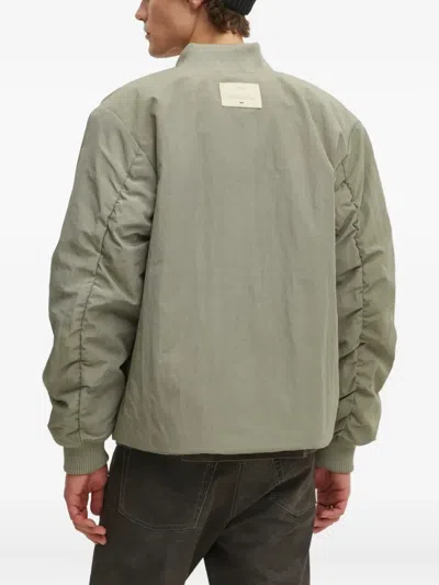 Won Hundred Quilted Bomber Jacket In Green