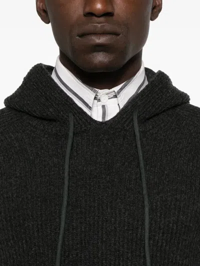 Tagliatore Dark Grey Sweater In Gray