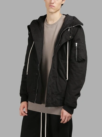 Rick Owens Drkshdw Rick Owens Drk Shdw Men's Black Hooded Rick Owens Drkshdw Rick Owens Drk Shdw Men's Black Hooded
