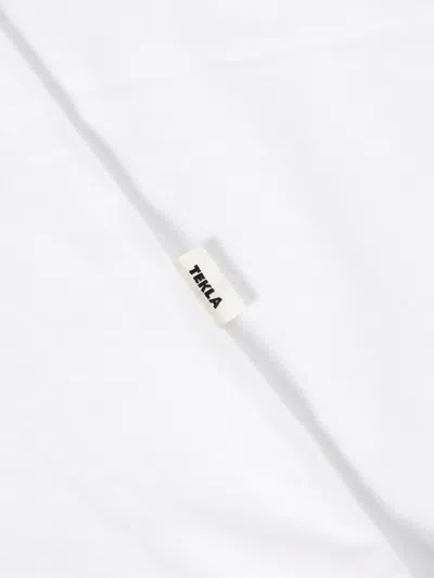 Tekla Long-sleeved T-shirt In White