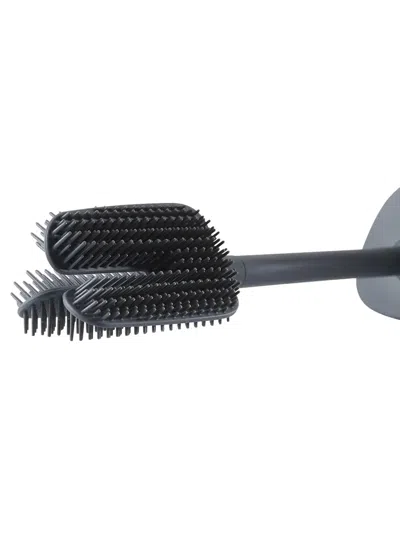 Joseph Joseph Flex 360 Luxe Advanced Toilet Brush With Stainless-steel Finish In Metallic