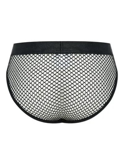 Dsquared2 Elastic Waist Briefs In Black