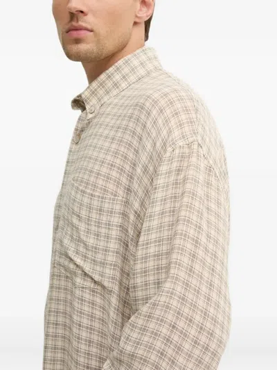 Won Hundred Checked Shirt In Neutral