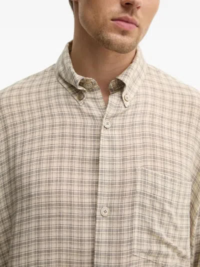 Won Hundred Checked Shirt In Neutral