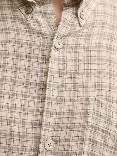 Won Hundred Checked Shirt In Neutral