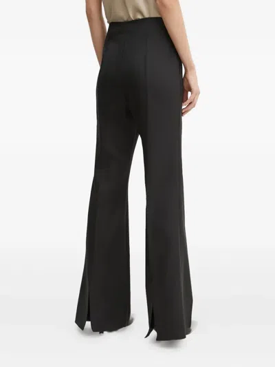 Day Birger Et Mikkelsen Split-hem Flared Trousers In Black