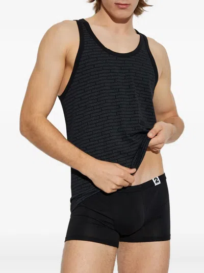 Dsquared2 Logo-print Tank Top In Multi