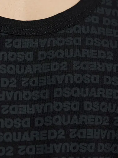 Dsquared2 Logo-print Tank Top In Multi