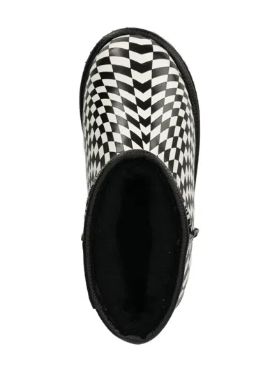 Emu Blanasi Patterned Boots In Black