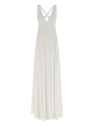 Giovanni Bedin Pearl Dress In White