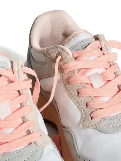 Hoff Panelled Lace-up Low-top Sneakers In Neutral