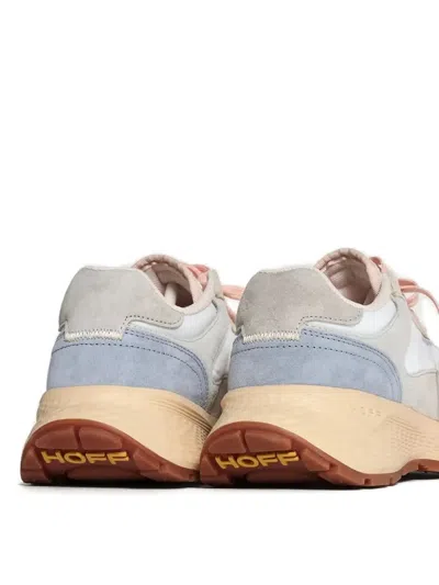 Hoff Panelled Lace-up Low-top Sneakers In Neutral