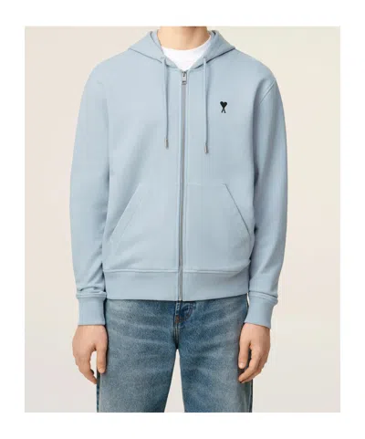 Ami Alexandre Mattiussi Ami Paris Ami Paris De Coeur Cotton Hoodie In Multi