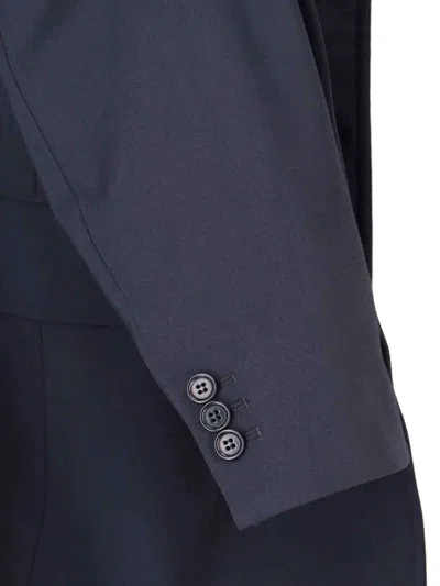 Aspesi Paperino Single-breasted Blazer In Black