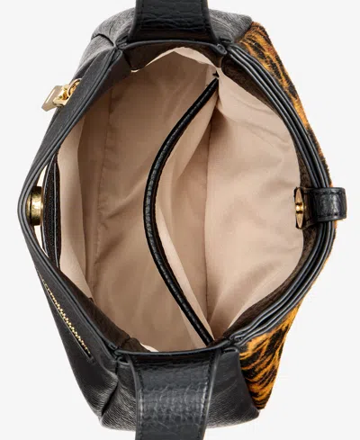 Inc International Concepts Dersi Leopard-print Crossbody, Macy's Exclusive In Black