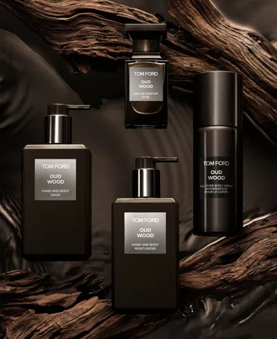 Tom Ford Oud Wood Hand And Body Moisturizer, 8.4 Oz. In Transparent