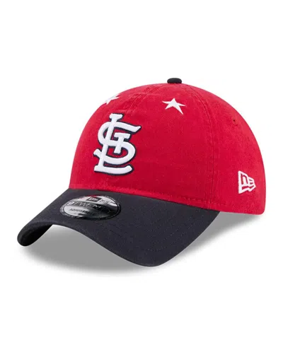 New Era Men's Red/navy St. Louis Cardinals 2025 Mlb All-star Game 9twenty Adjustable Hat In Red