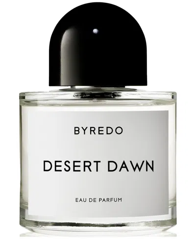 Byredo Desert Dawn Eau De Parfum Spray, 3.3 Oz. In Transparent