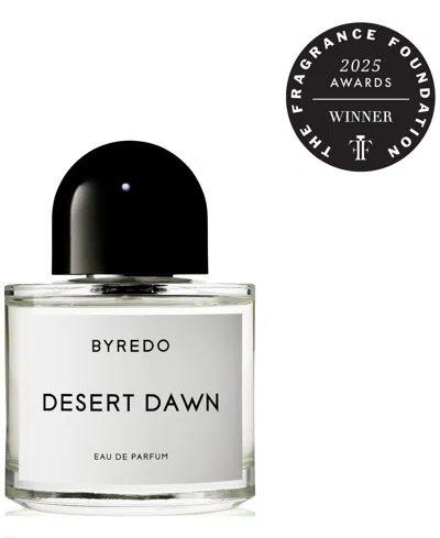 Byredo Desert Dawn Eau De Parfum Spray, 3.3 Oz. In Transparent