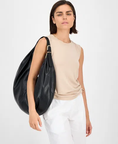 On 34th Joenii Extra Large Hobo Bag, Exclusively At Macy's In Black