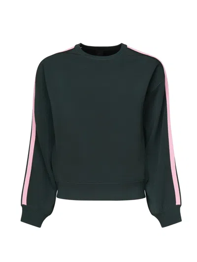 Pinko Sweat-shirt Sportif Avec Logo Love Birds In Green