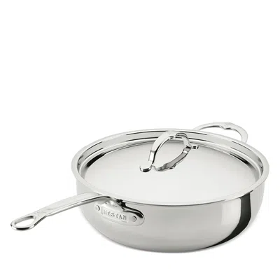 Hestan Probond Clad Stainless Steel 5-quart Covered Essential Pan With Helper Handle In Silver