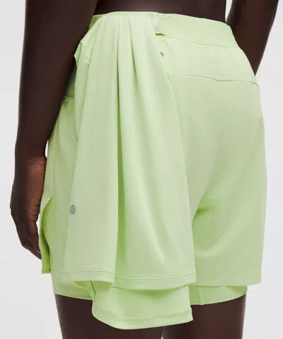 Lululemon Fast And Free Lined Running Short 5"