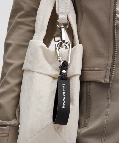 Lululemon Silicone Keychain